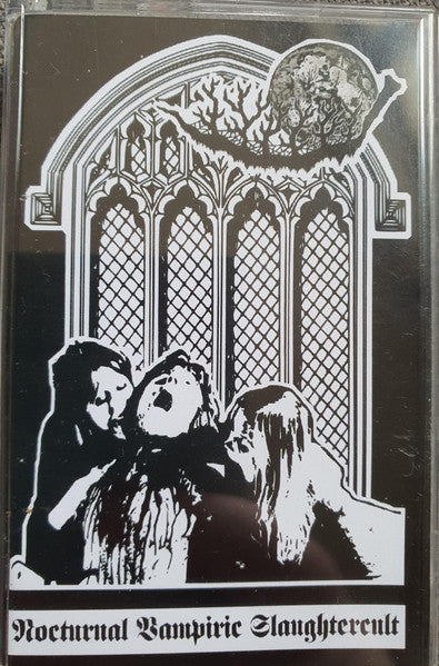 Despondent Moon : Nocturnal Vampiric Slaughtercult (Cass, S/Sided, MiniAlbum, Ltd, Whi)